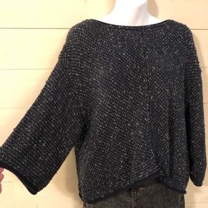 💛 {fp} speckled oversized chunky sweater